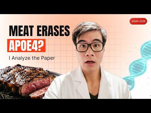 Thumbnail for APOE4 & Meat: What the JAMA Study Actually Says (And What Everyone Gets Wrong)