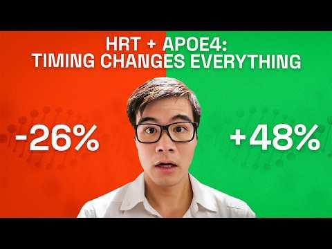 Thumbnail for HRT + APOE4: What the Research Actually Shows (Men & Women)